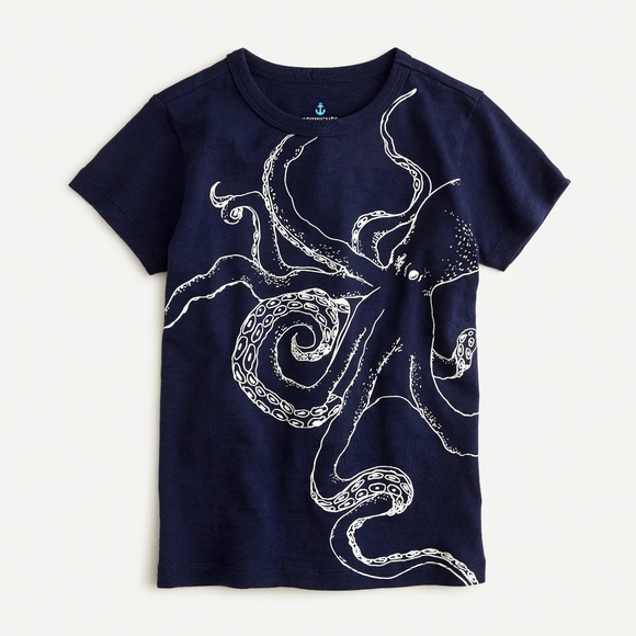 J. Crew Other - J.Crew
Kids' glow-in-the-dark octopus T-shirt